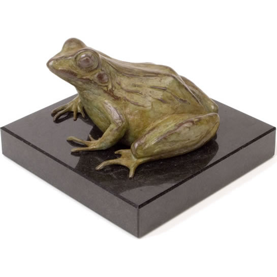 sculpture COMMON AFRICAN RIVER FROG