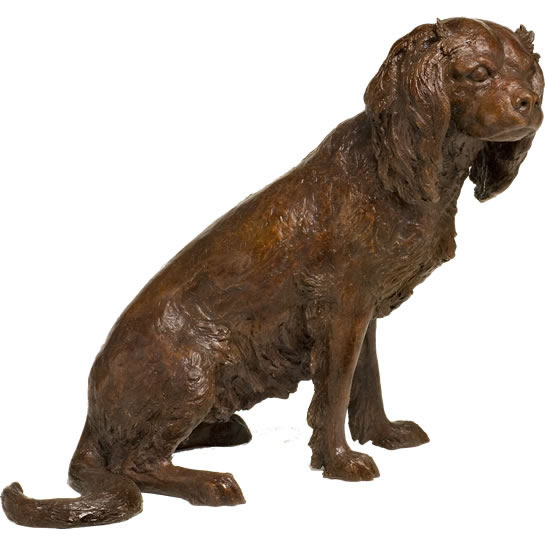 dog sculpture FLOSSIE