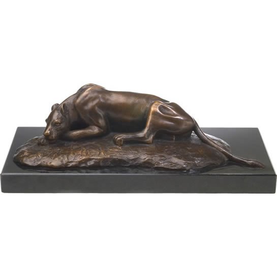 bronze sculpture LIONESS
