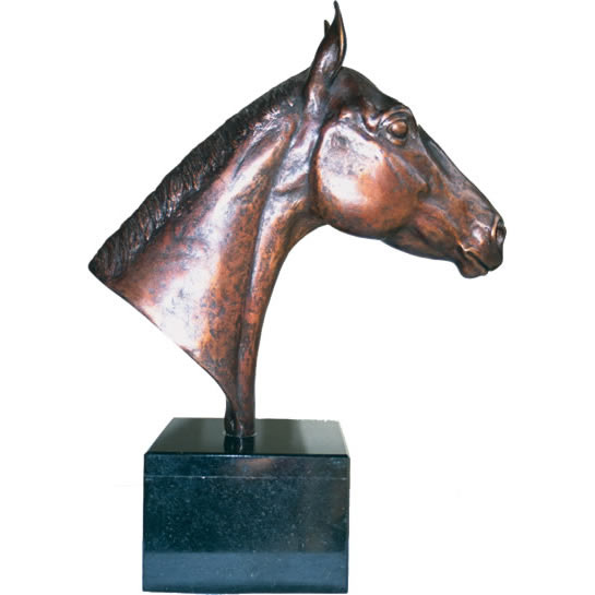 horse sculpture THOROUGHBRED