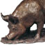 bronze pig sculpture LUCY