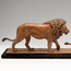 Nero and Pasha bronze lions statuette