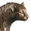 bronze sculpture YOUNG CHEETAH