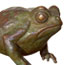 bronze sculpture BUSHVELD RAIN FROG